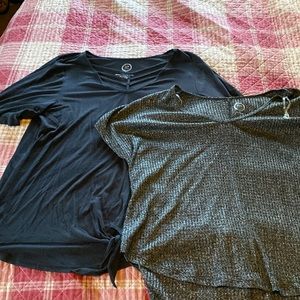 Maurice’s black top bundle- (2) size xl